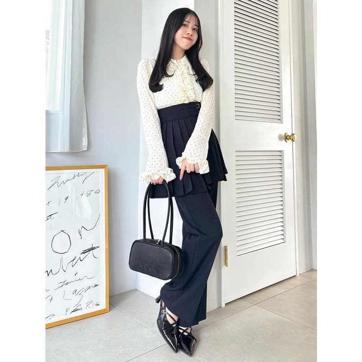 シュリンクフラワーショートシャツ | dazzlin | 詳細画像21 