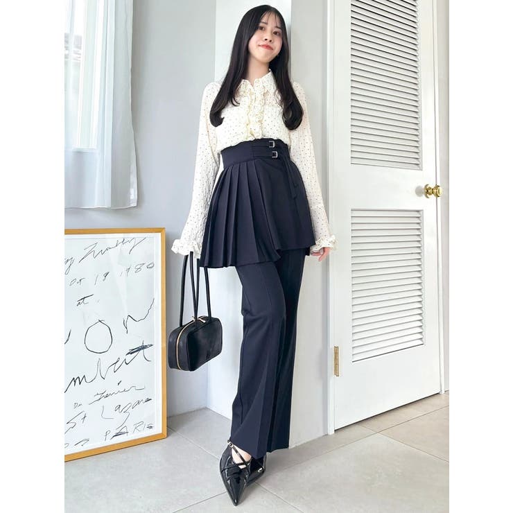 シュリンクフラワーショートシャツ | dazzlin | 詳細画像22 