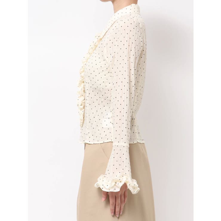 シュリンクフラワーショートシャツ | dazzlin | 詳細画像29 