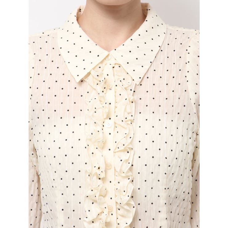 シュリンクフラワーショートシャツ | dazzlin | 詳細画像31 