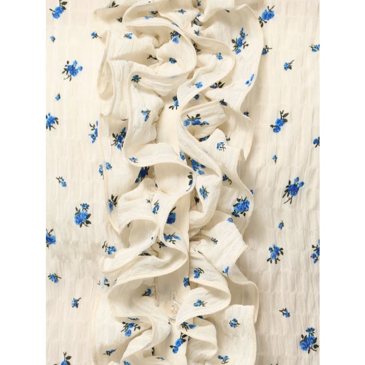 シュリンクフラワーショートシャツ | dazzlin | 詳細画像36 