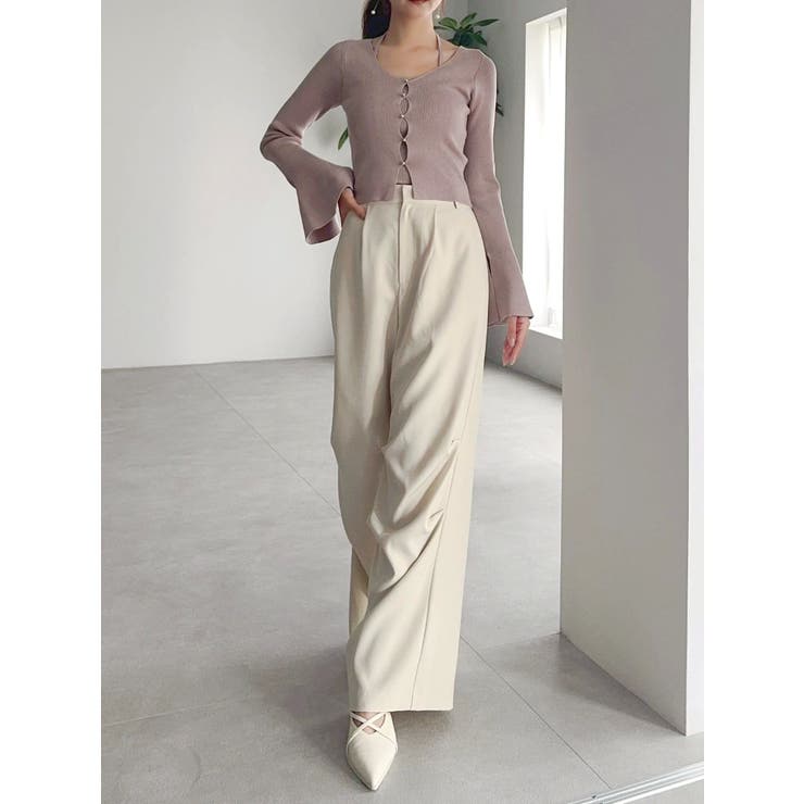 ニータックストレートパンツ | dazzlin | 詳細画像16