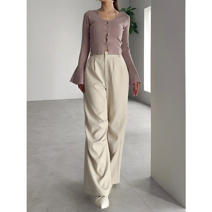 ニータックストレートパンツ | dazzlin | 詳細画像17