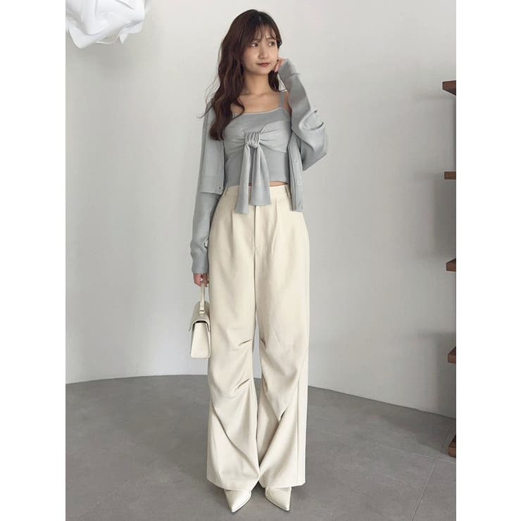 ニータックストレートパンツ | dazzlin | 詳細画像18