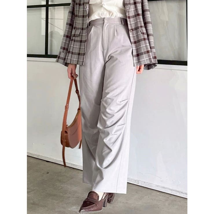 ニータックストレートパンツ | dazzlin | 詳細画像3