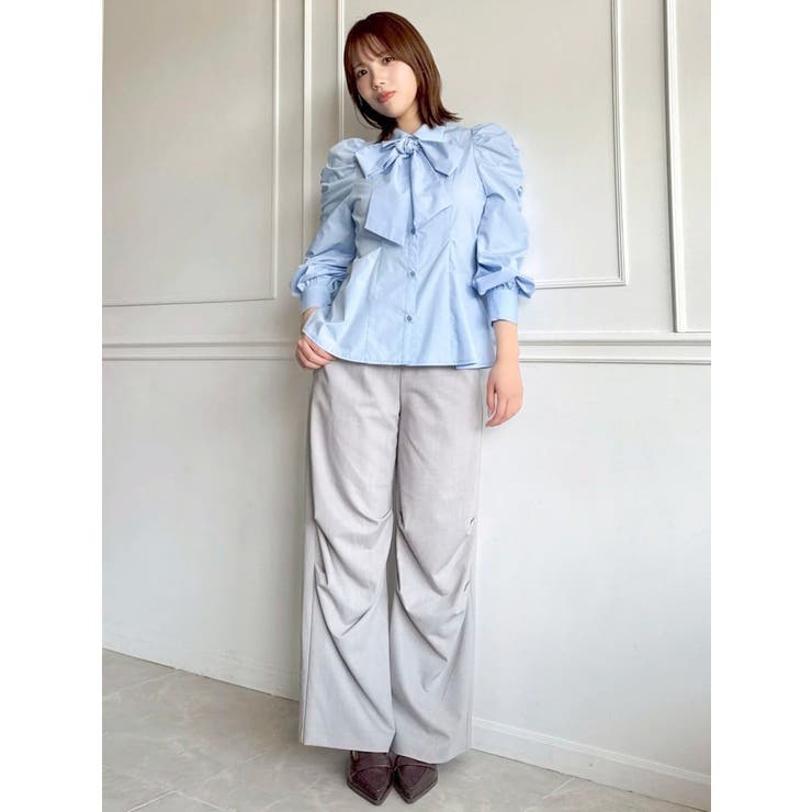 ニータックストレートパンツ | dazzlin | 詳細画像9