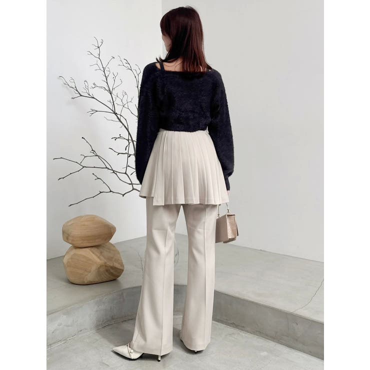 2WAYレイヤードスカートパンツ | dazzlin | 詳細画像12 