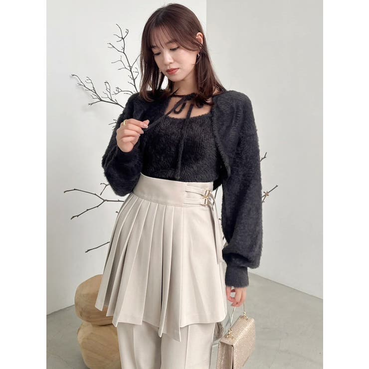 2WAYレイヤードスカートパンツ | dazzlin | 詳細画像13 