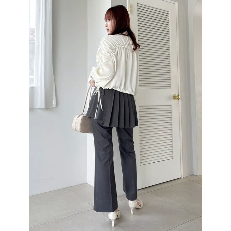 2WAYレイヤードスカートパンツ | dazzlin | 詳細画像5 