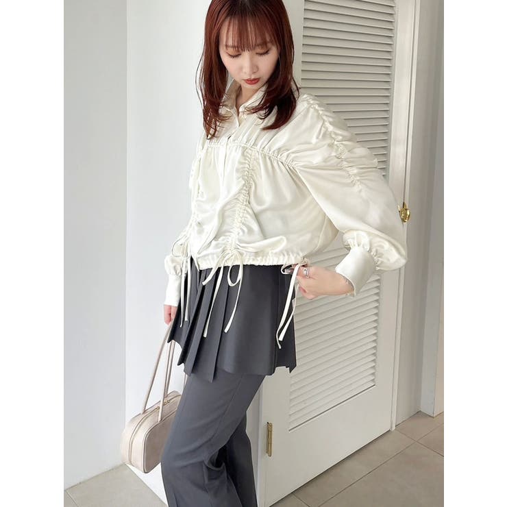 2WAYレイヤードスカートパンツ | dazzlin | 詳細画像6 