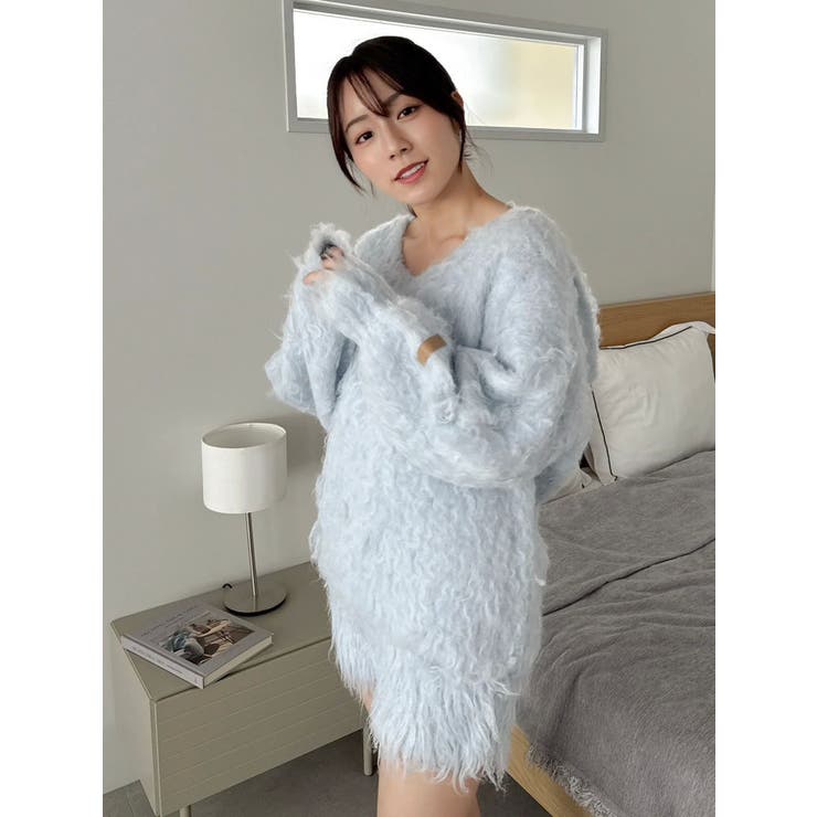 カールニットショートパンツ | dazzlin | 詳細画像11 