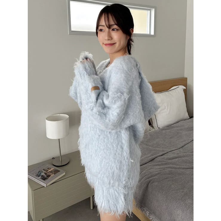 カールニットショートパンツ | dazzlin | 詳細画像13 