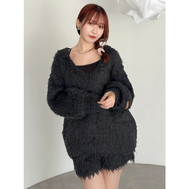 カールニットショートパンツ | dazzlin | 詳細画像18 