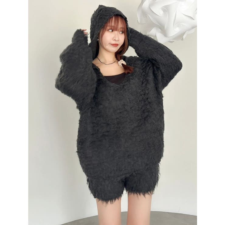 カールニットショートパンツ | dazzlin | 詳細画像23 