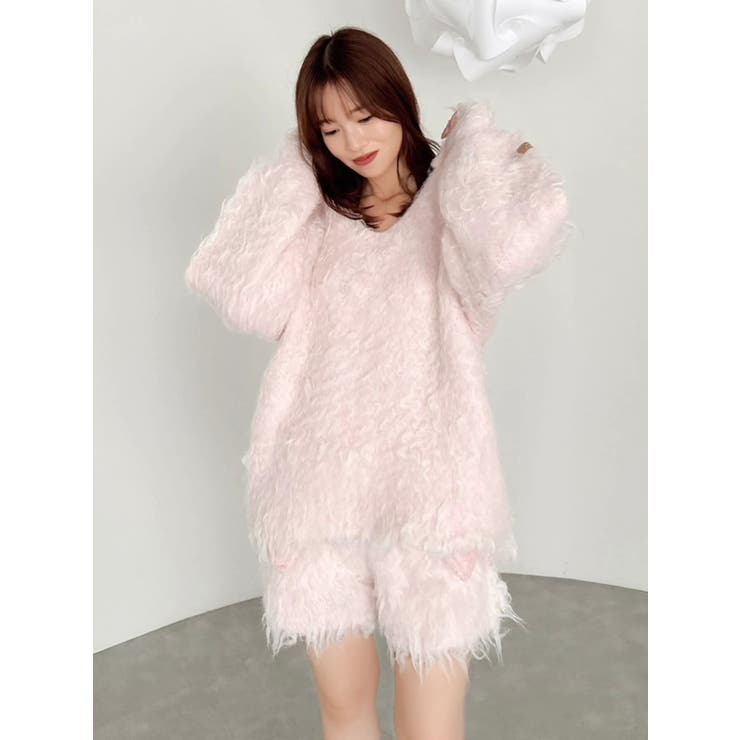 カールニットショートパンツ | dazzlin | 詳細画像26 