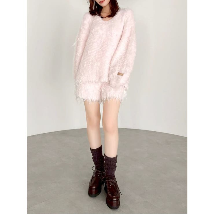 カールニットショートパンツ | dazzlin | 詳細画像31 