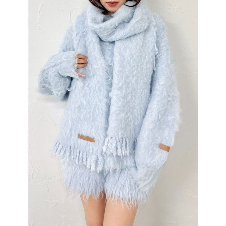 カールニットショートパンツ | dazzlin | 詳細画像35 