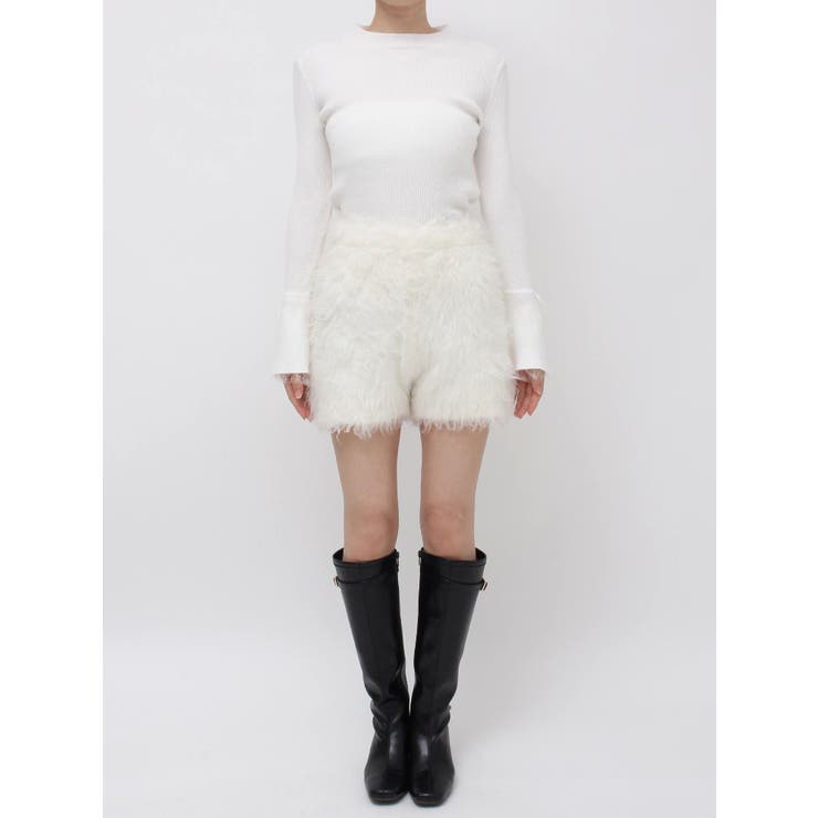 カールニットショートパンツ | dazzlin | 詳細画像48 