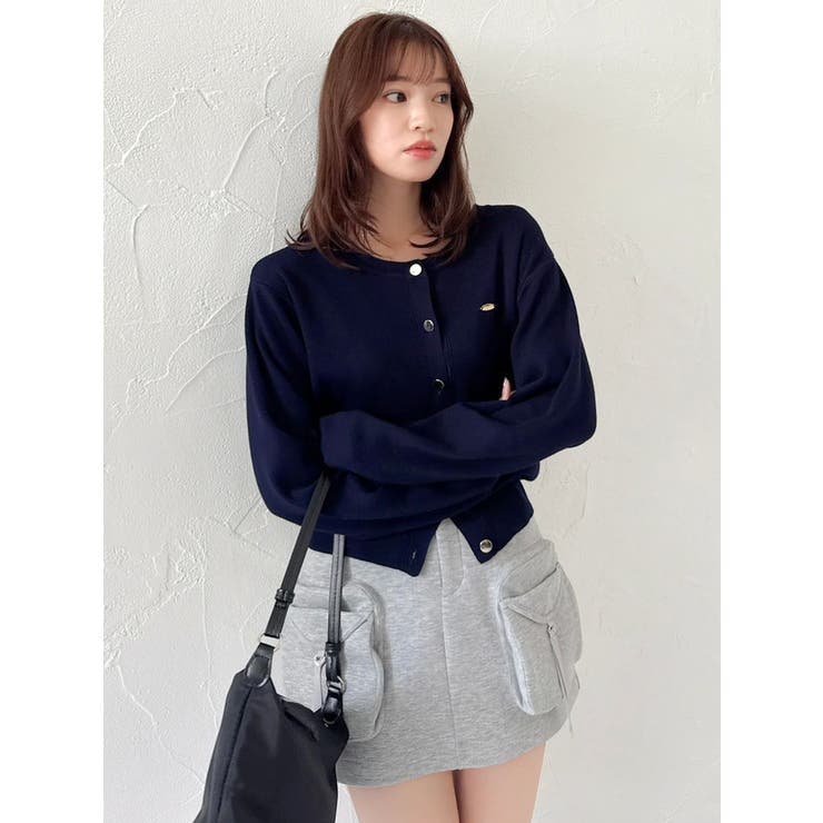 【セットアップ対応】スウェットポケットミニスカート | dazzlin | 詳細画像28 