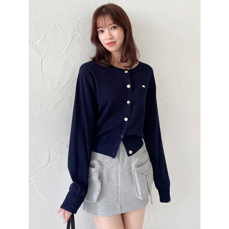 【セットアップ対応】スウェットポケットミニスカート | dazzlin | 詳細画像29 