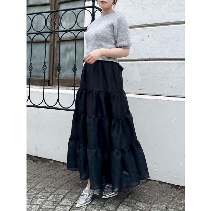 オーガンティアードスカート | dazzlin | 詳細画像40 