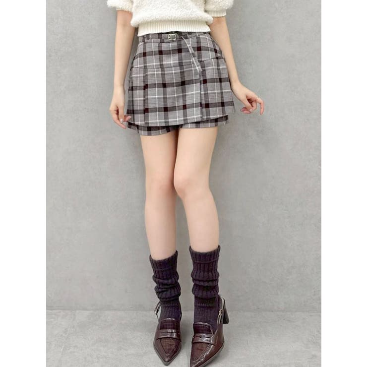 【セットアップ対応】レイヤードスカートパンツ | dazzlin | 詳細画像12 