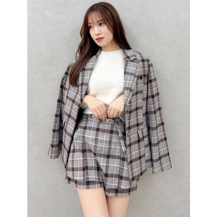 【セットアップ対応】レイヤードスカートパンツ | dazzlin | 詳細画像14 