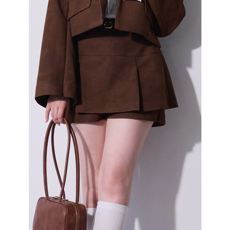 【セットアップ対応】レイヤードスカートパンツ | dazzlin | 詳細画像2 