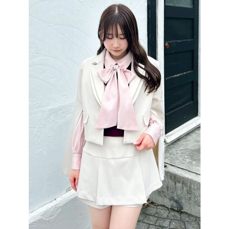 【セットアップ対応】レイヤードスカートパンツ | dazzlin | 詳細画像23 