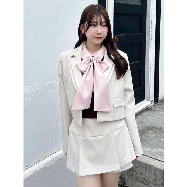 【セットアップ対応】レイヤードスカートパンツ | dazzlin | 詳細画像28 