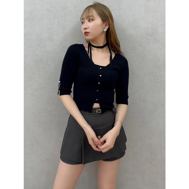 【セットアップ対応】レイヤードスカートパンツ | dazzlin | 詳細画像35 