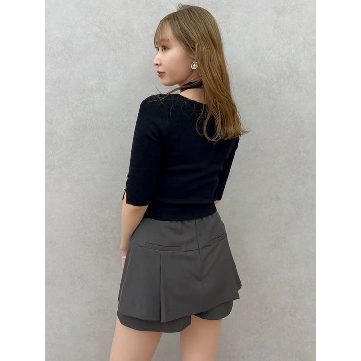 【セットアップ対応】レイヤードスカートパンツ | dazzlin | 詳細画像36 