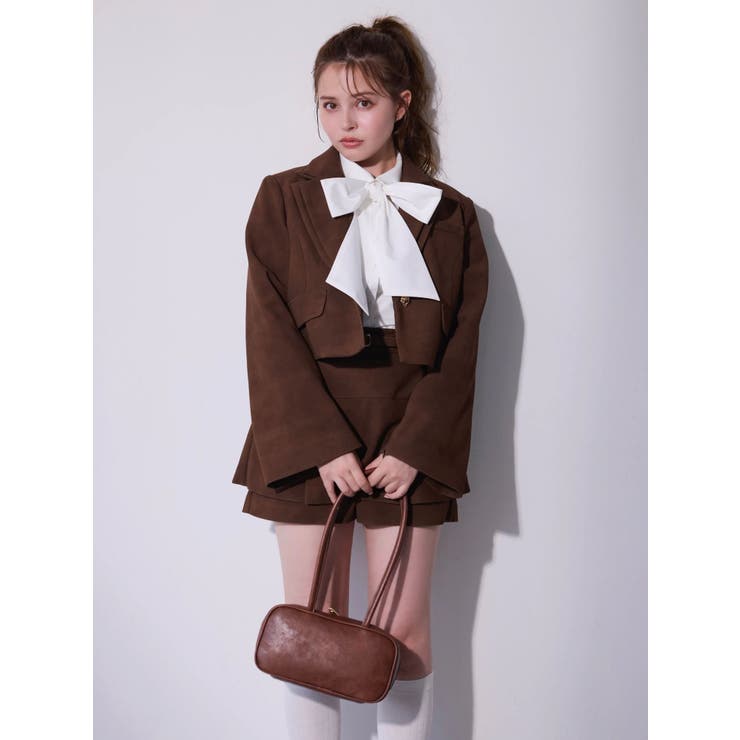 【セットアップ対応】レイヤードスカートパンツ | dazzlin | 詳細画像5 