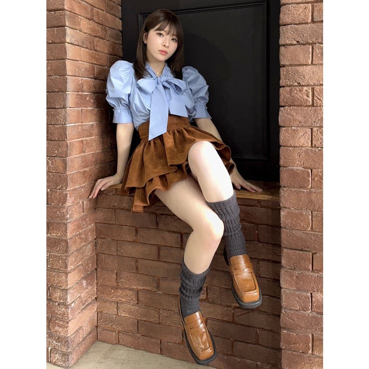 【セットアップ対応】フェイクスウェードミニスカート | dazzlin | 詳細画像19 