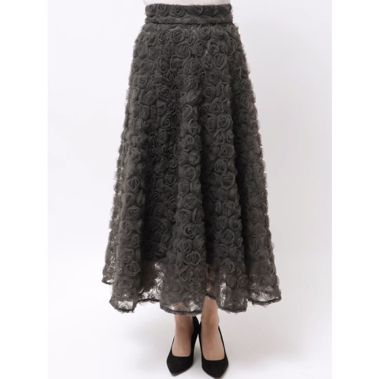 モチーフボリュームフレアスカート | dazzlin | 詳細画像41 