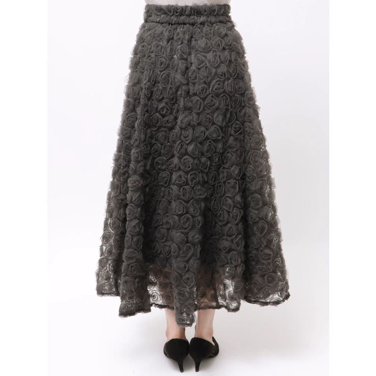 モチーフボリュームフレアスカート | dazzlin | 詳細画像43 