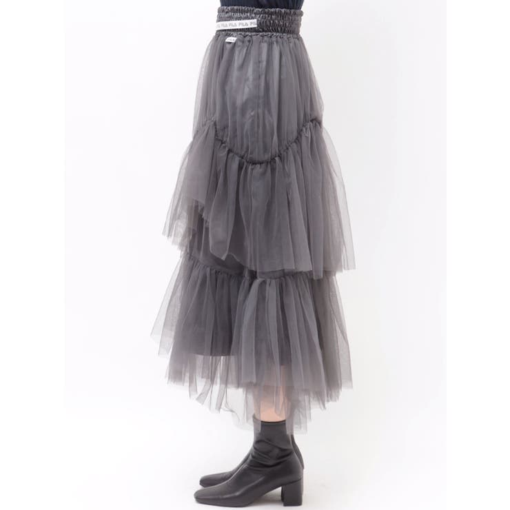 【FILA別注】アシメチュールティアードスカート | dazzlin | 詳細画像32 