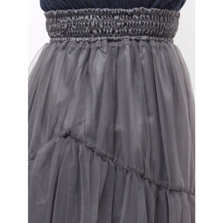 【FILA別注】アシメチュールティアードスカート | dazzlin | 詳細画像34 