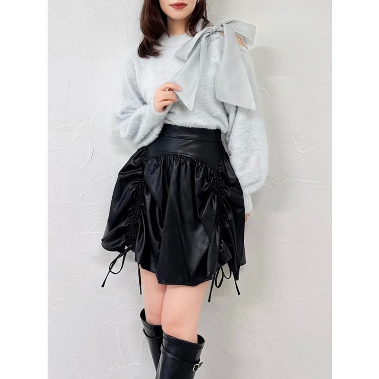 ギャザーバルーン2WAYスカート | dazzlin | 詳細画像1 