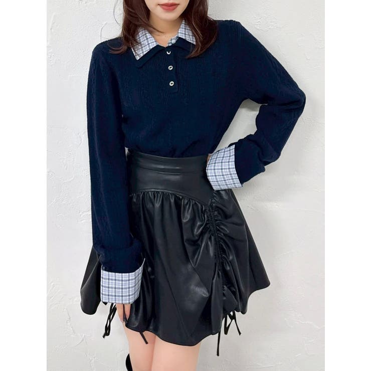 ギャザーバルーン2WAYスカート | dazzlin | 詳細画像7 