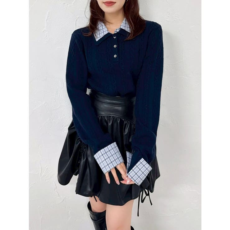 ギャザーバルーン2WAYスカート | dazzlin | 詳細画像8 