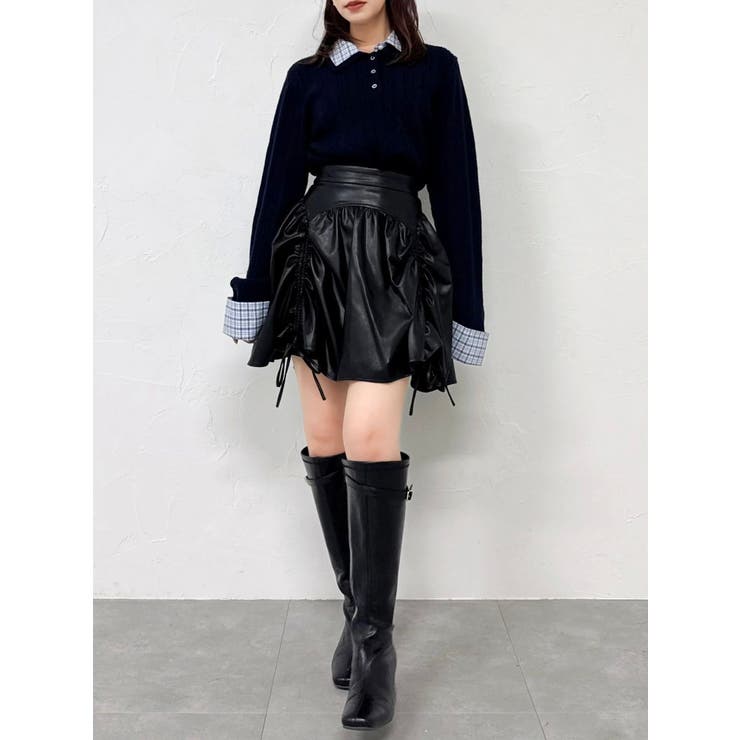 ギャザーバルーン2WAYスカート | dazzlin | 詳細画像9 