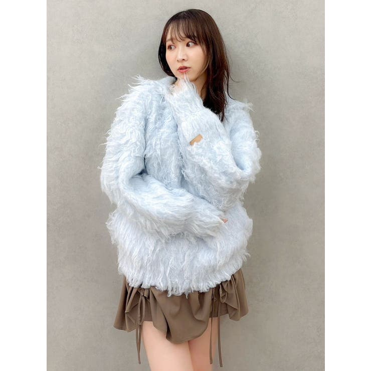 ブラウン | ギャザーバルーン2WAYスカート | dazzlin