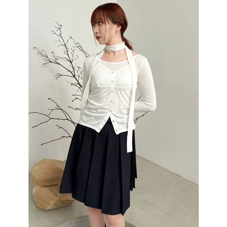 ミディアシメプリーツスカート | dazzlin | 詳細画像18 