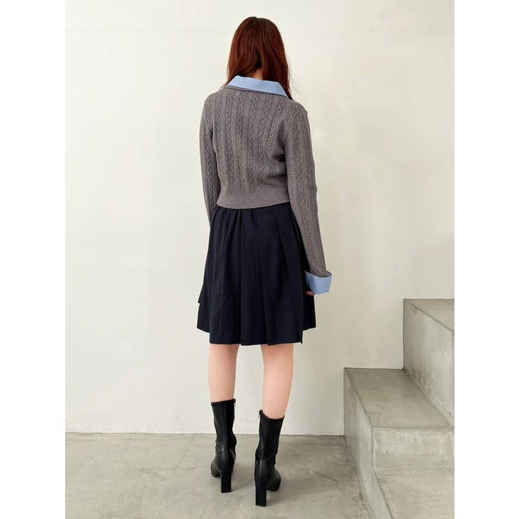 ミディアシメプリーツスカート | dazzlin | 詳細画像5 