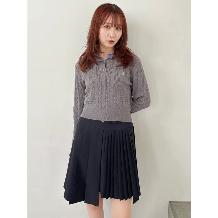 ミディアシメプリーツスカート | dazzlin | 詳細画像7 