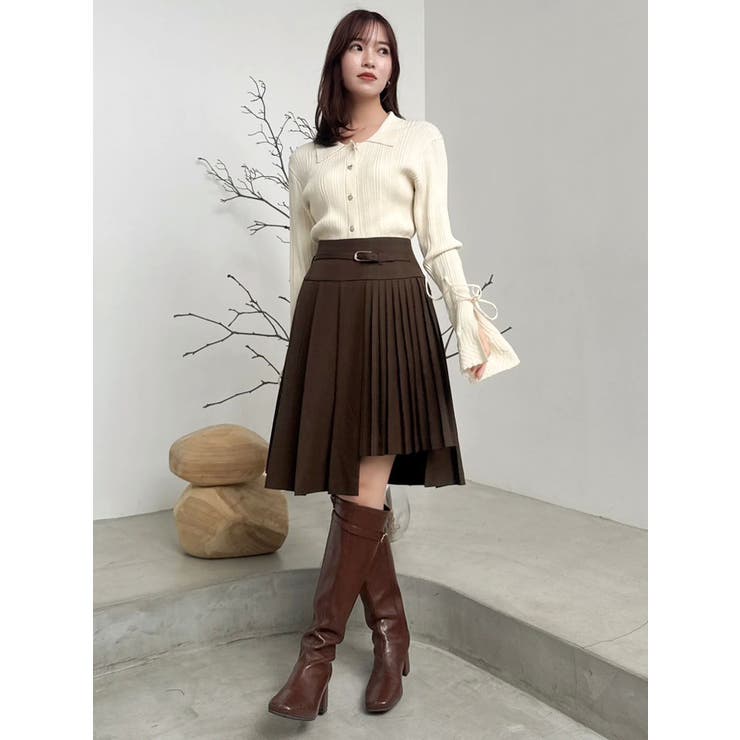 ミディアシメプリーツスカート | dazzlin | 詳細画像9 