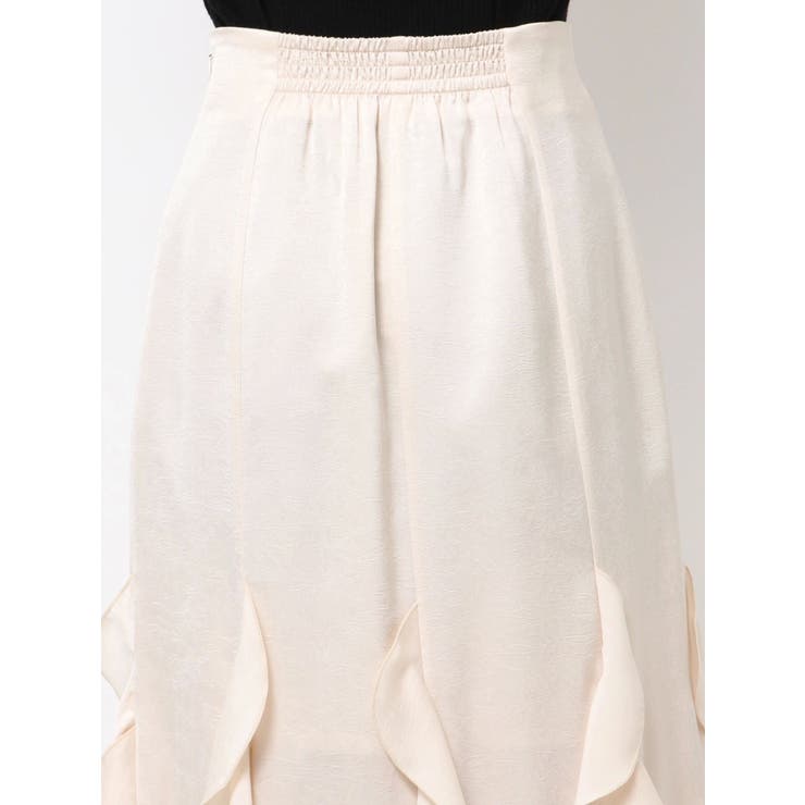 フリルスリットサテンスカート | dazzlin | 詳細画像22 