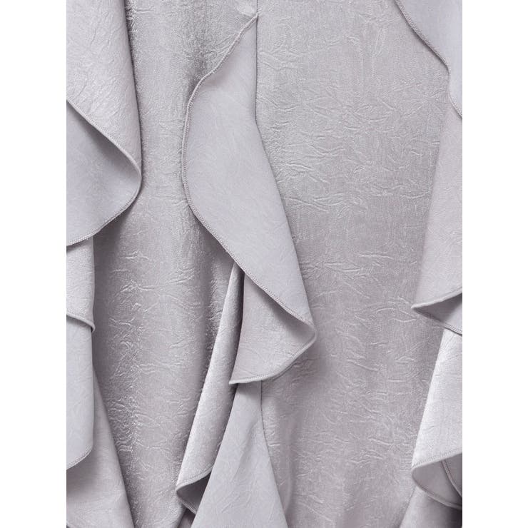 フリルスリットサテンスカート | dazzlin | 詳細画像26 