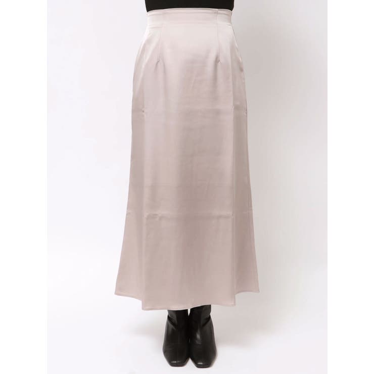 サテンナロースリットスカート | dazzlin | 詳細画像48 